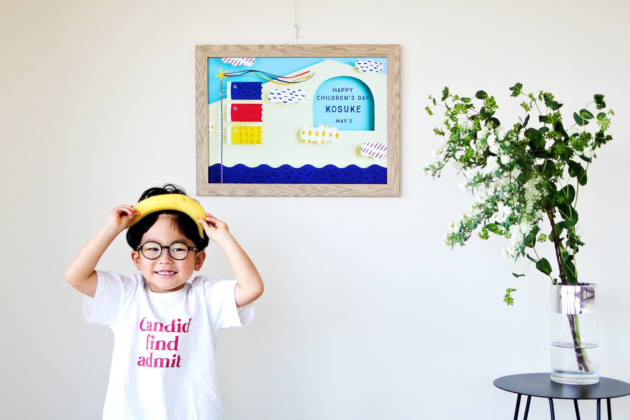 「おしゃれでコンパクトな こいのぼり&金太郎デザインポスター」が全国のパパ・ママに選ばれた「５つの理由」選んだ理由2. 飾った瞬間「こどもの日モード」